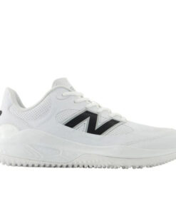 New Balance White Fresh Foam 3000v7 Turf-Trainer: T3000SW7