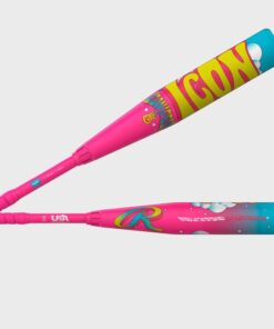 2026 Rawlings -10 Icon Fest Pink USA Baseball Bat: RUS6IFP10