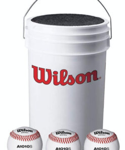 Wilson A1098 X-Out Bucket Combo w/ 3 dozen A1010S Blem balls