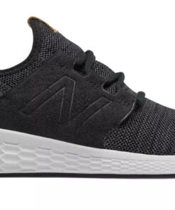 New Balance - Men's Black/Magnet Fresh Foam Cruz v2 Knit (MCRUZKB2)