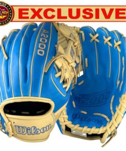 Wilson Custom A2000 1786 Autism Blue and Blonde 11.5" Infield Glove