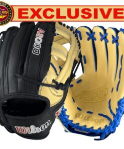 Wilson A2000® Custom Black and Blonde EL3 11.75” Infield Glove