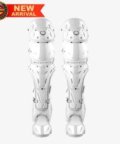 EvoShield Pro-SRZ™ 2.0 Baseball Adult White Catcher’s Leg Guards: WB5762906AD