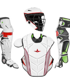 All Star MVP-PRO Short Fuse Series™ Small Catching Kits: CKCC-5-LT-SML-WH_BK_SC