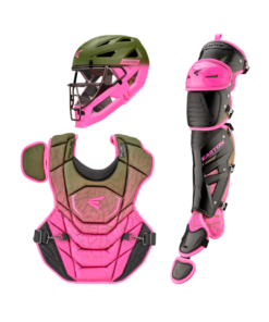 Easton MAV X Medium Catcher's Gear Box Set: Military Camo/Pink